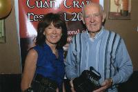 Ann with her father, Chris Droney